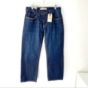 NWT Levis 505 Straight Leg Regular Denim Jeans Youth Boys 14 Husky Size 33X28